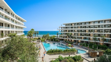 Премиальные пентхаусы у моря в Болгарии – продажа квартир в Несебре на первой линии в комплексе «Амира / Amira Sea Residence» от застройщика